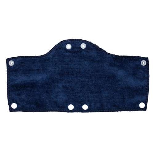 HPTRBANBL Blue terry cloth sweat band (individual)