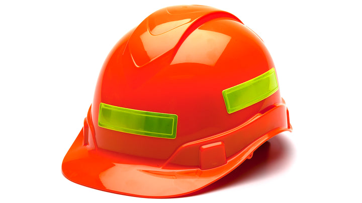 HVRSLM_HP44141 Reflective Hard Hat Sticker - Lime