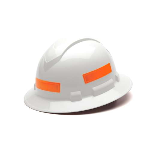 HVRSOR_HP54110 Reflective Hard Hat Sticker - Orange