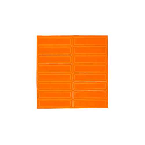 HVRSOR_HP54110 Reflective Hard Hat Sticker - Orange