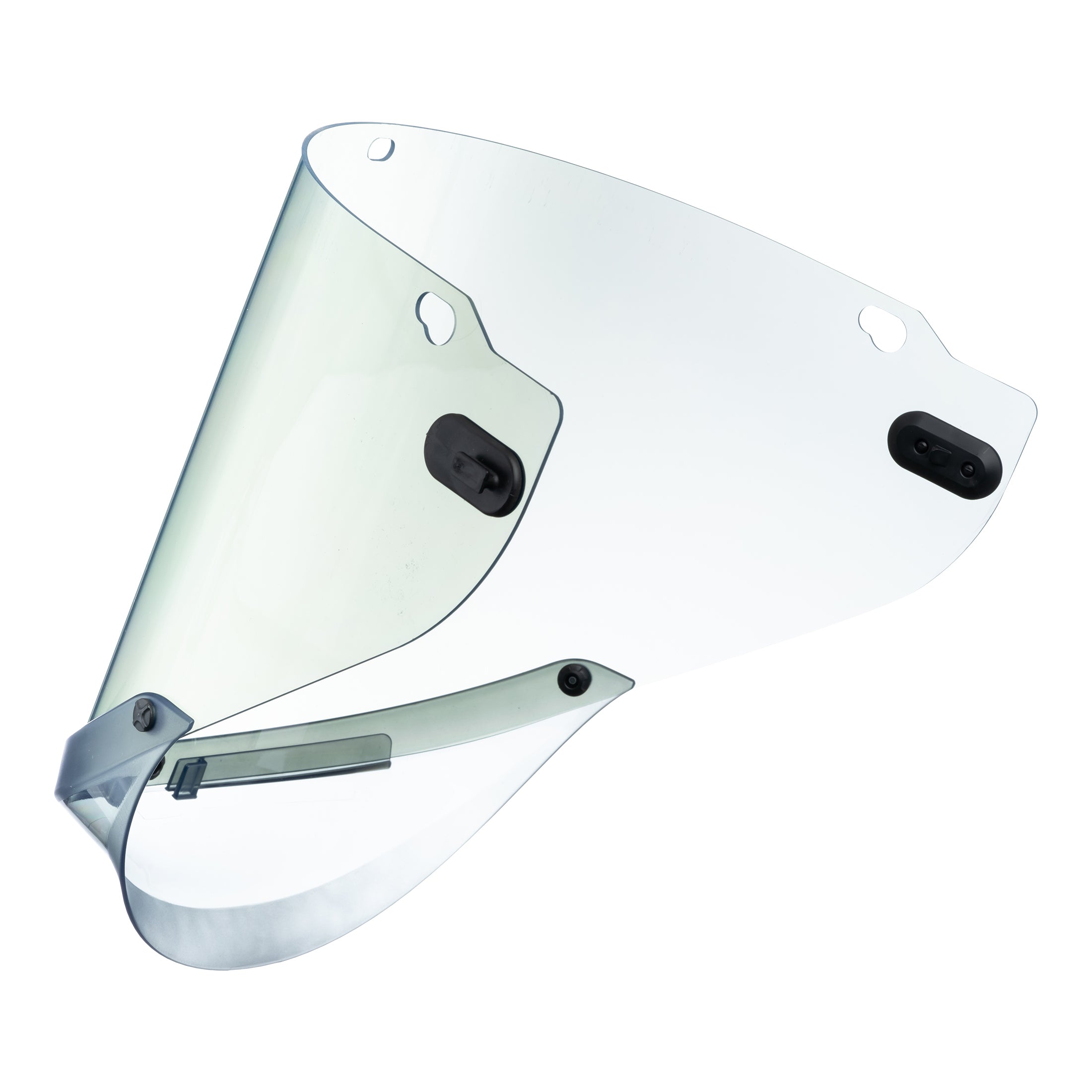 Hardknock ARC Shield Bracket w/ 12-Cal Visor for Resolve Helmet, Clear