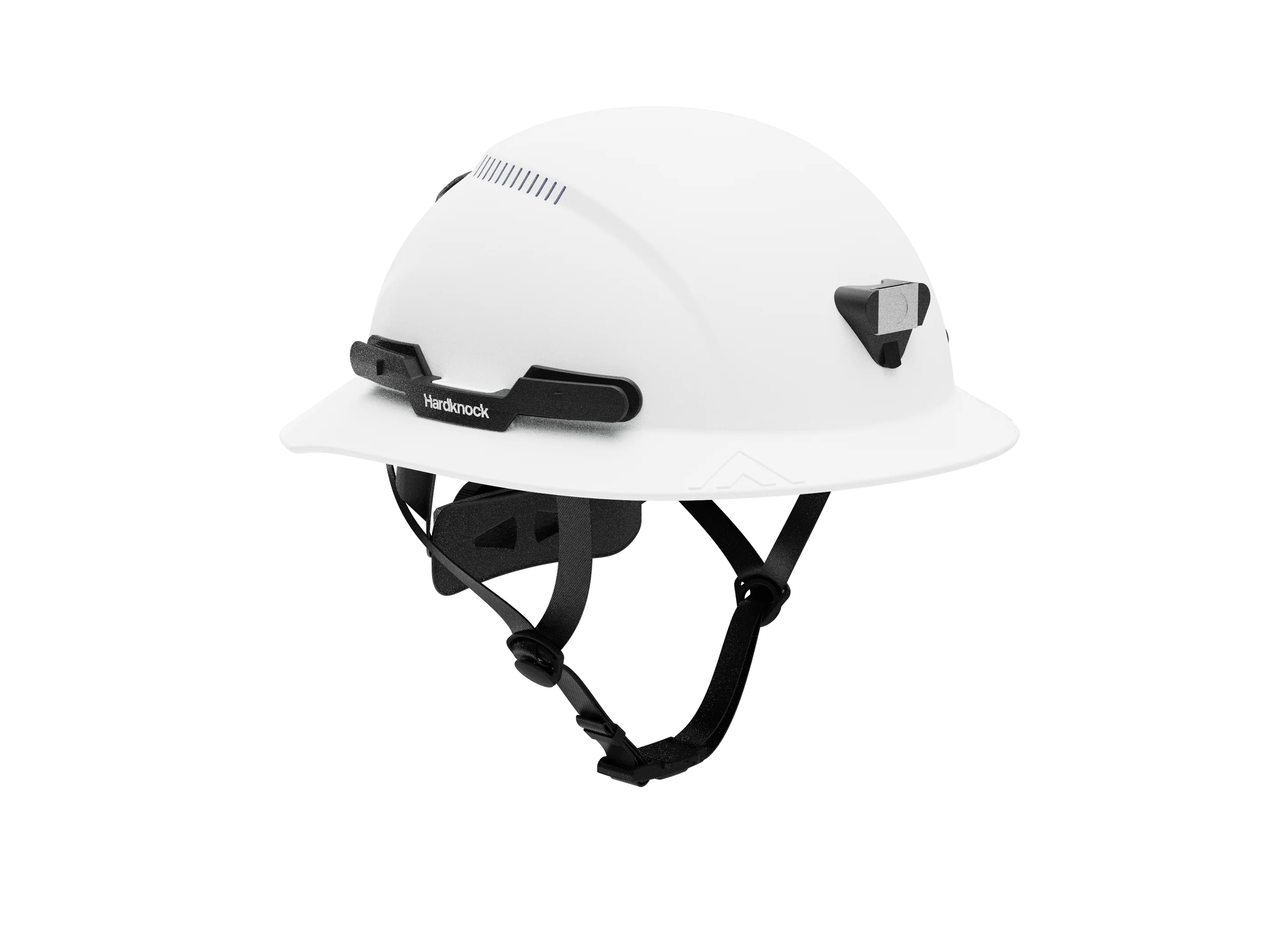 Hardknock Resolve FullBrim Type II Safety Helmet w/ Mining Bracket, Vented