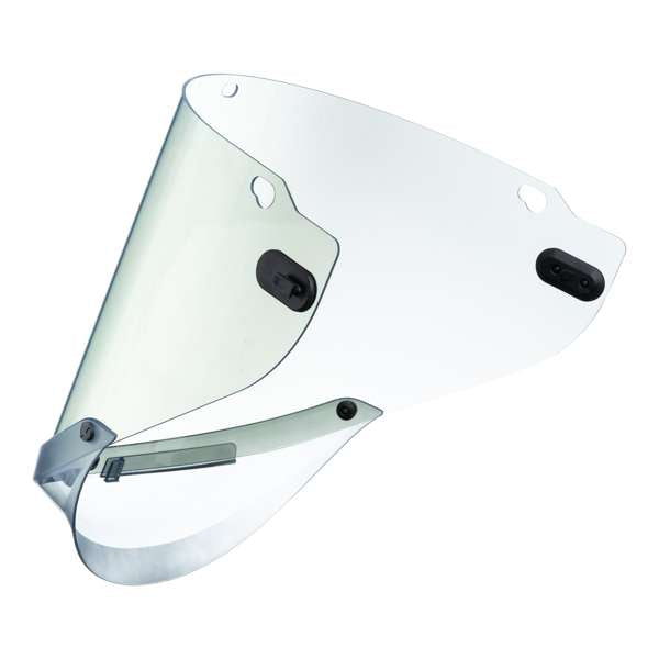 Hardknock ARC Shield Bracket w/ 12-Cal Visor for Resolve Helmet, Clear