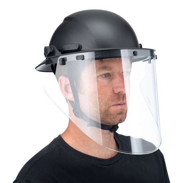 Hardknock Full Face Shield, Anti-Fogging, Clear