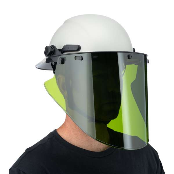 Hardknock Visor, Premium Tinted, Polycarbonate Shade 3 Green