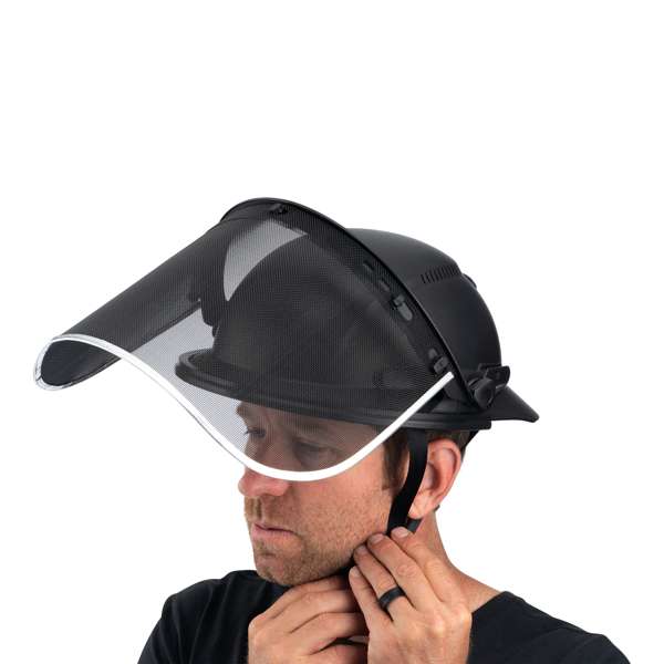 Hardknock Visor, Steel Mesh