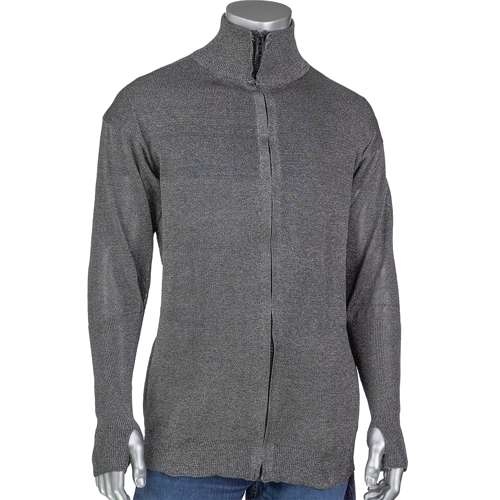 J100SP-4CM-TH ATA® Blended Cut Resistant Jacket with Mesh Back and Thumb Holes