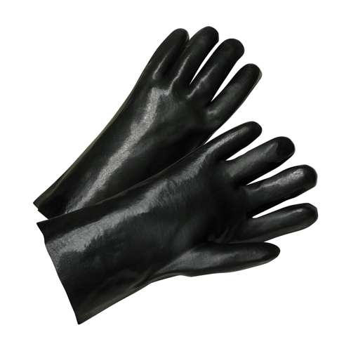 J1027 PVC Dipped Glove with Jersey Liner and Smooth Finish - 12" Length