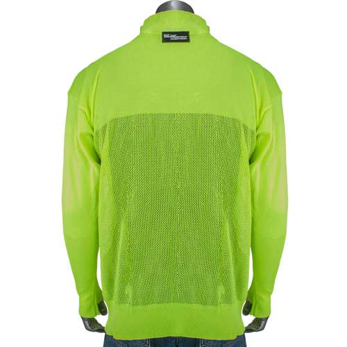 J645HV-2.5CM-TH ATA® Blended Hi-Vis Cut Resistant Jacket with Thumb Holes