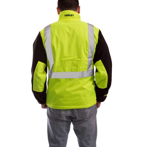 Tingley J73022 Phase 2 Heavyweight Fleece Jacket Hi-Vis Yellow - Safety Jacket