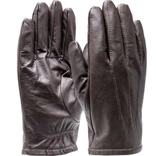 LEBR-THL Brown Goat Leather Dress Glove with 3M Thinsulate™ Lining