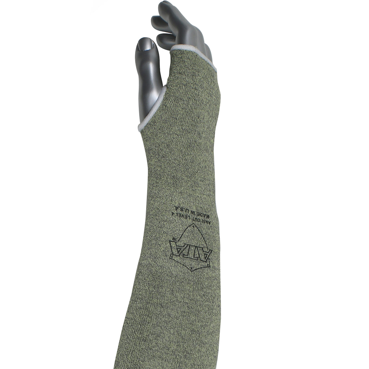 MSATA/HACM-T Single-Ply ATA® Hide-Away™ Blended Sleeve with Sta-Cool™ Plating with Thumb Hole