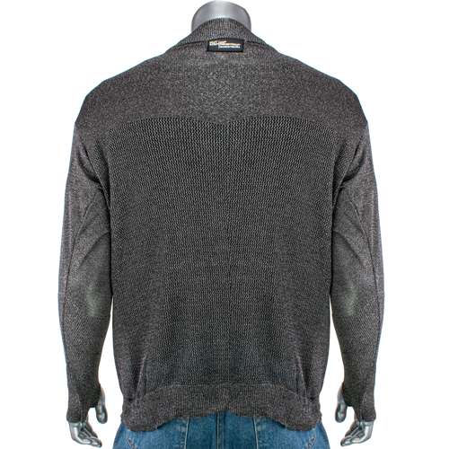 P145SP-2.5CM-TH ATA® Blended Cut Resistant Pullover with Mesh Back and Thumb Holes
