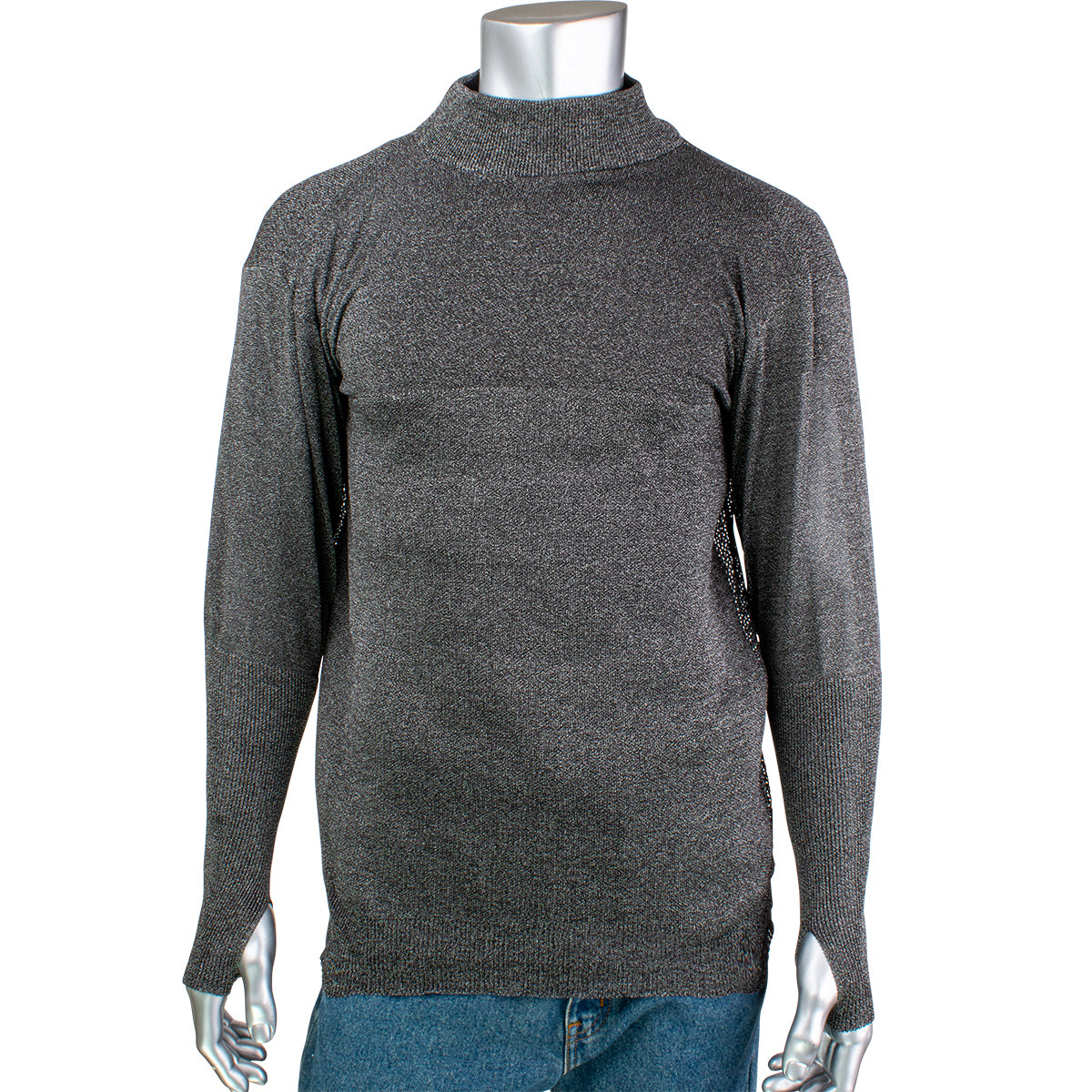 P145SP-2.5CM-TH ATA® Blended Cut Resistant Pullover with Mesh Back and Thumb Holes