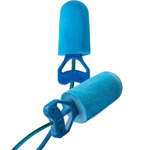 PF-D Metal Detectable Disposable Bio-based Corded Foam Ear Plug with Pinchfit™ Technology - NRR 32