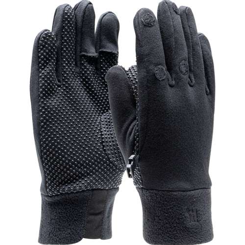 PT-007 Power Tec 4-Way Power Stretch Fleece Glove with Dotted Palm