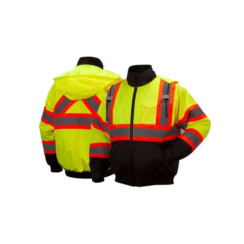 RCJ3210 Canadian jacket in lime - Extra Large