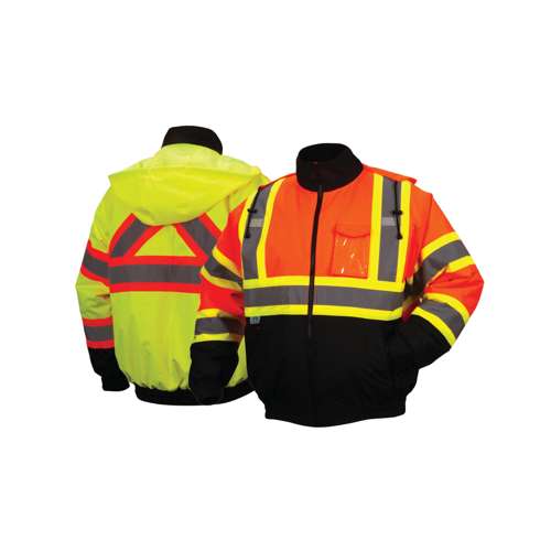 RCJ3210 Canadian jacket in lime - Extra Large