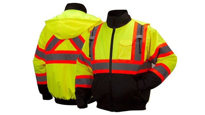 RCJ3210 Canadian jacket in lime - Extra Large