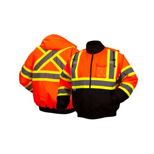 RCJ3220 Canadian jacket in orange- Extra Large