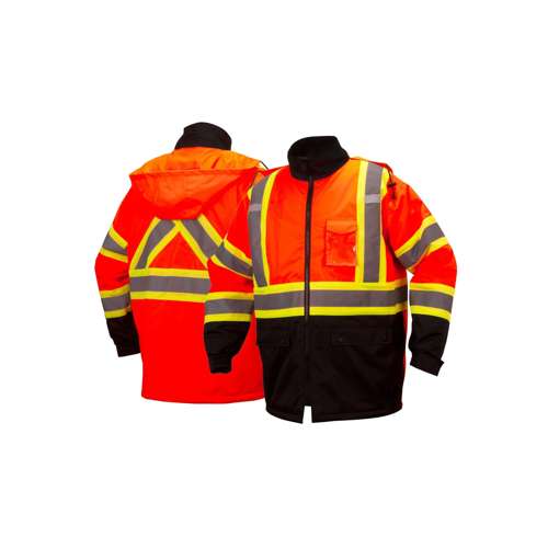 RCP3210 Canadian parka in lime - extra large