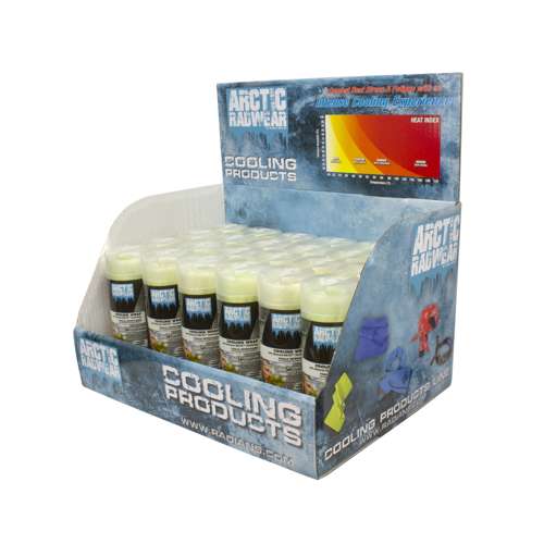 RCS-WCD Arctic Radwear® Cooling Wrap Counter Display