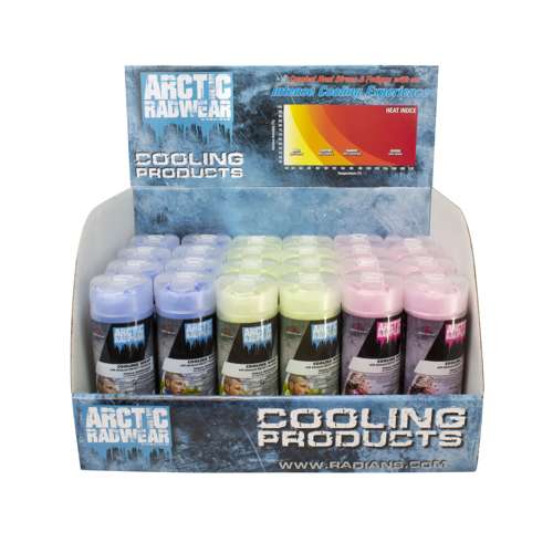 RCS-WCD Arctic Radwear® Cooling Wrap Counter Display