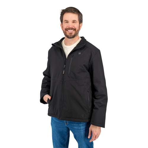 RHG-J100 RHG-J100 Men's Soft Shell Heated Jacket Kit with Battery