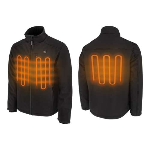 RHG-J100 RHG-J100 Men's Soft Shell Heated Jacket Kit with Battery