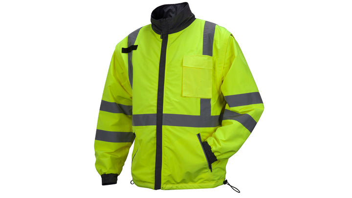 RJR3410 Winter Wear - Hi-Vis Lime Jacket - Size Extra Large