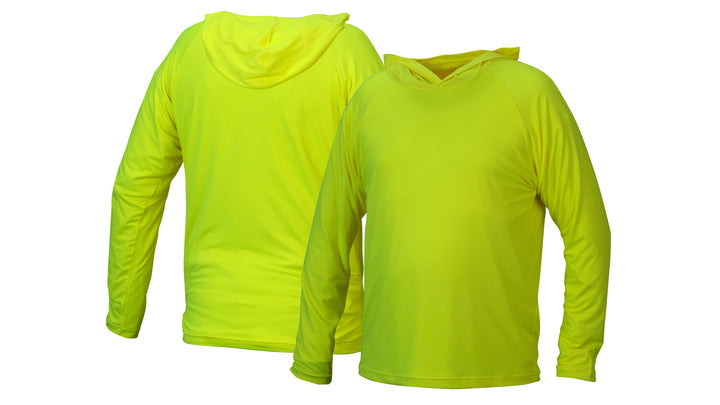 RLPH110NS Long Sleeve Pullover Hoodie - Lime - Small