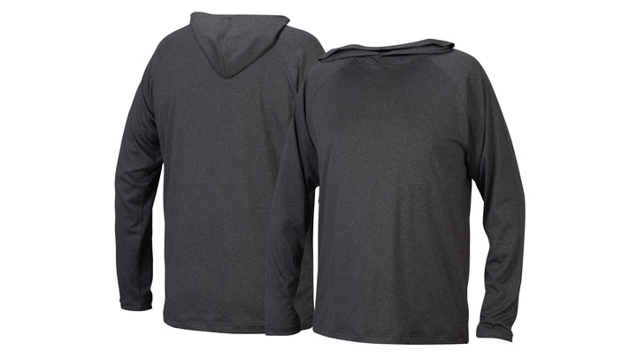 RLPH112NS Long Sleeve Pullover Hoodie - Gray - Extra Large