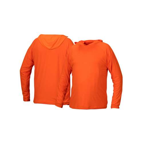 RLPH120NS Long Sleeve Pullover Hoodie - Orange - Extra Large