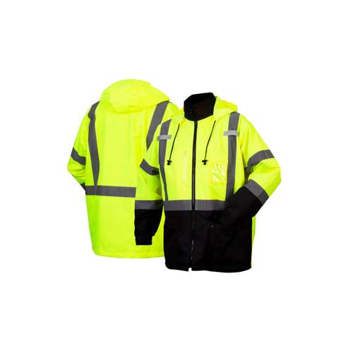 RP3110 Class 3 parka in lime - 2X-Large