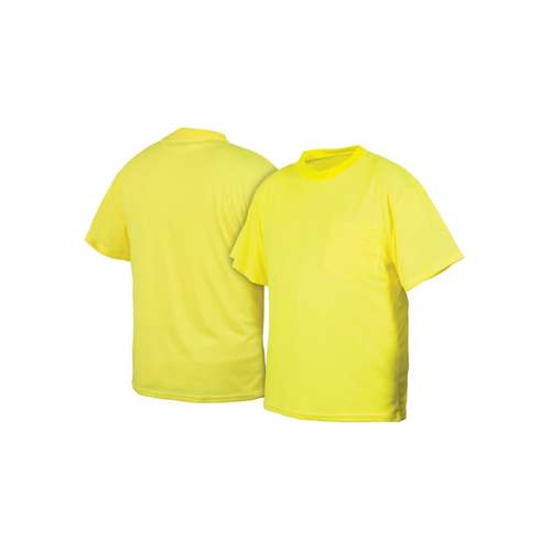 RTS2110NS T-Shirt - Hi-Vis Lime T-Shirt No Reflective Tape-Size Extra Large
