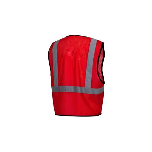 RV1227 Red Vest w/Reflect 4XL - 5XL