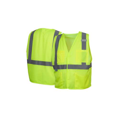 RVHL2010 RVHL20-Hook and Loop Lime Vest- XL