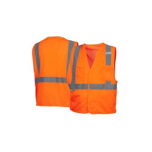 RVHL2020 RVHL20-Hook and Loop Orange Vest- XL