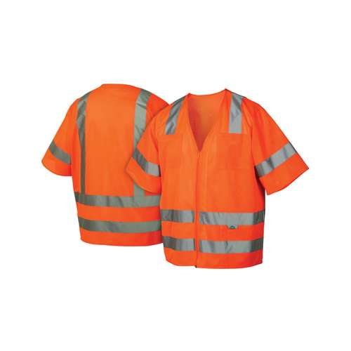 RVZ3120 Safety Vest - Hi-Vis Orange - Size 2X Large