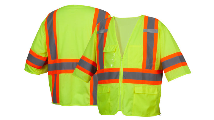 RVZ3610 Class 3 Mesh Surveyor - Lime - XL