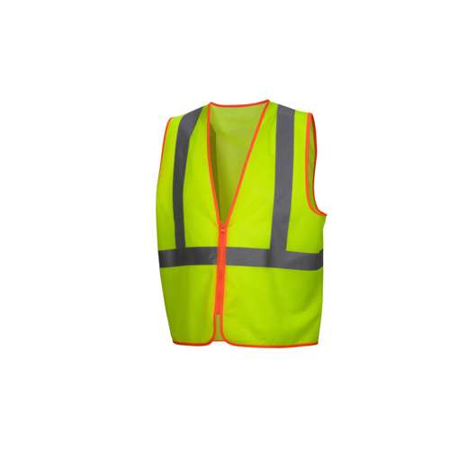RVZ4010 Class 2  Contrast Trim - Lime - XL