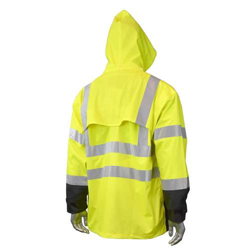 RW07J-3ZGV RW07 High Visibility Rainwear Jacket