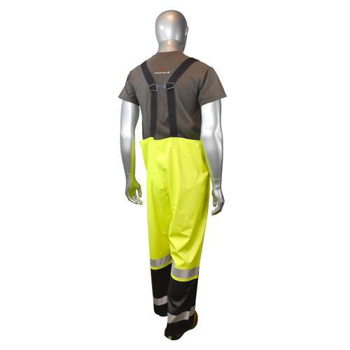 RW07O-ESGV RW07 High Visibility Rainwear Overalls
