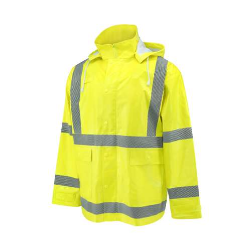 RW08J RW08J Class 3 Self-Extinguishing Rain Jacket