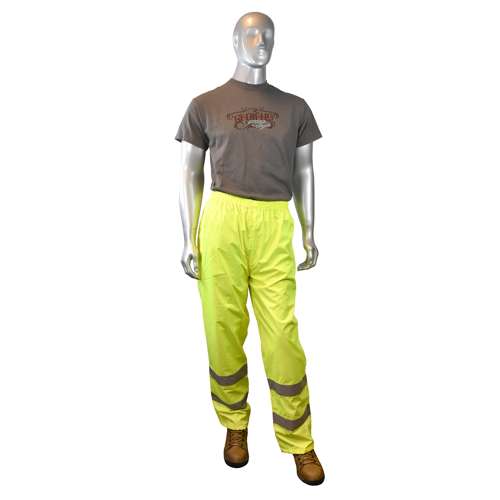 Radians RW10-ES1Y RW10-ES1Y Lightweight Rain Pants - Safety Jacket