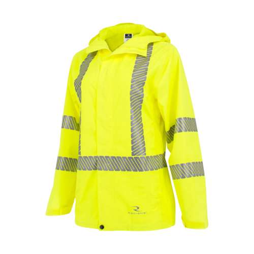 Radians RW12L-3 RW12L Ladies Lightweight Rain Jacket ANSI Class 3 - Safety Jacket