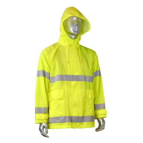 RW25J-3ZGV RW25 High Visibility Rainwear Jacket