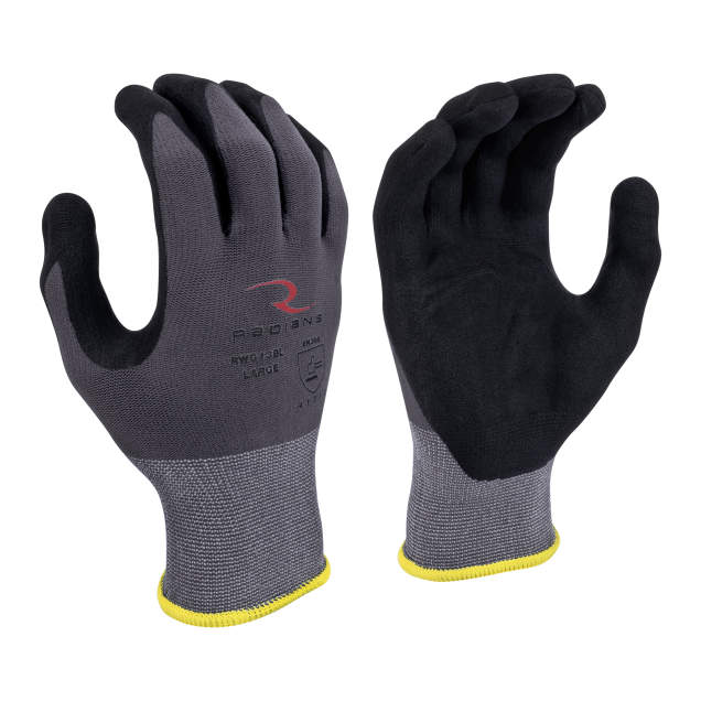 RWG13B Nylon Shell with Micro Foam Nitrile Palm Dip