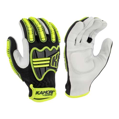 Radians RWG152 RWG152 KAMORI® A6 White Grain Goatskin Palm With TPR - Work Gloves