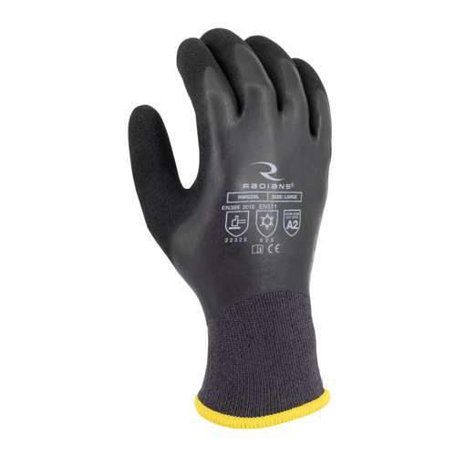 RWG28 RWG28 Cut Protection Level A2 Dipped Waterproof Winter Gripper Glove